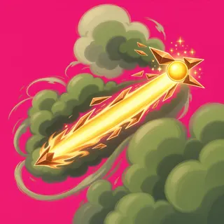 projectile trail