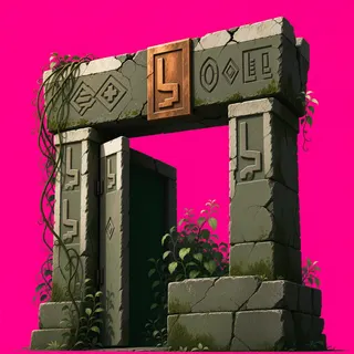 weathered gate