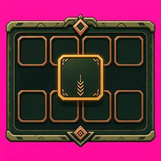 empty inventory panel, selected state