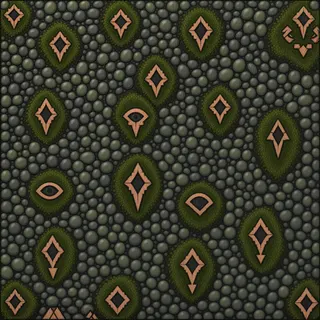 damp river pebbles