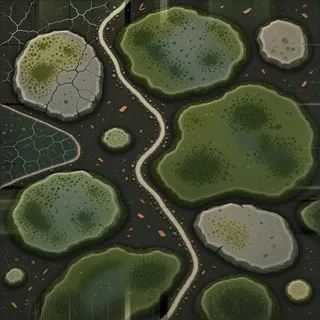 damp tropical soil