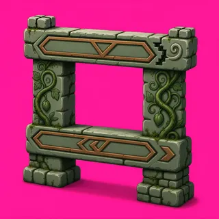 clean wayfinding sign without text