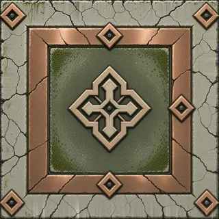 weathered earthen floor