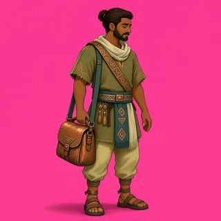 original adult merchant, facing east