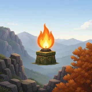 small flame
