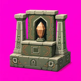 clean relic pedestal