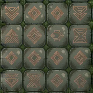 damp dusty tiled floor