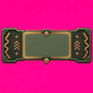 empty menu panel, selected state