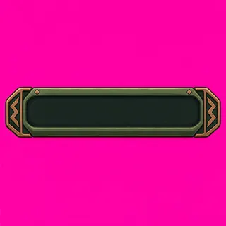 empty status bar frame, normal state
