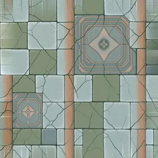 frosted earthen floor