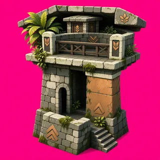 weathered watchtower