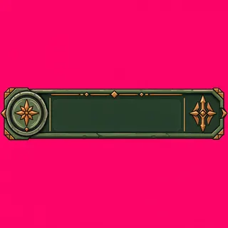 empty status bar frame, keyboard-focused state