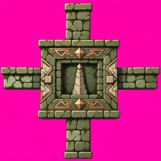 wall cross junction, intact