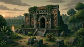resource clearing at dusk
