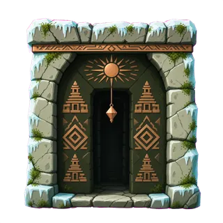 frosted archway