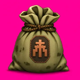 weathered supply sack