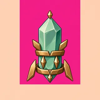 energy crystal, plain design