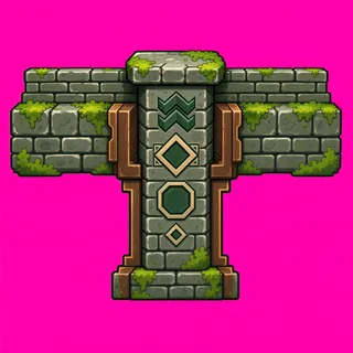 wall T junction, intact