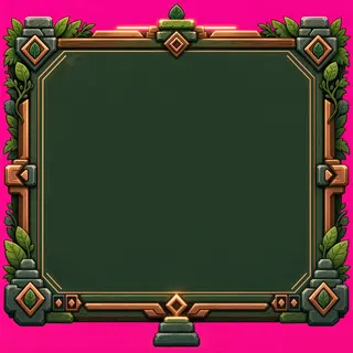 empty dialogue frame, keyboard-focused state