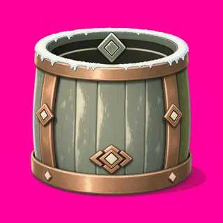 frosted barrel