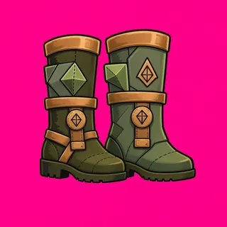 boots, ornate design