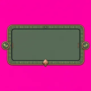 empty dialogue frame, disabled-muted state