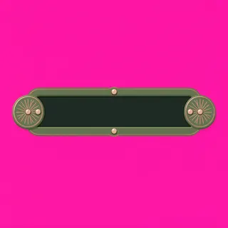 empty status bar frame, disabled-muted state