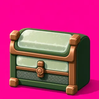 frosted storage chest