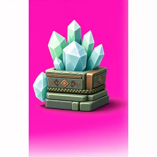 frosted resource deposit