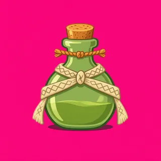 healing potion, plain design