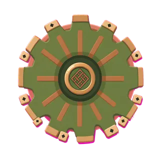 gear, plain design