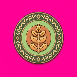coin, plain design