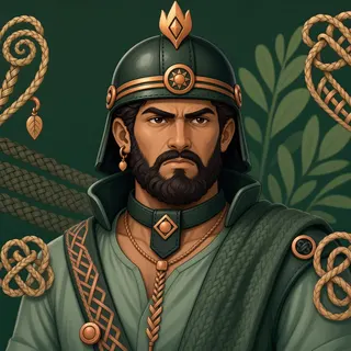 original adult guard, determined expression