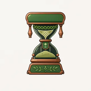 hourglass, rare accent design