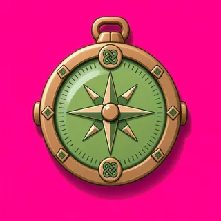compass, rare accent design