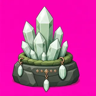 clean crystal cluster