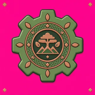 gear, ornate design