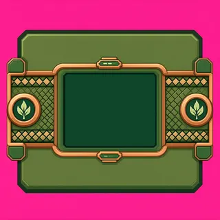 empty status bar frame, selected state