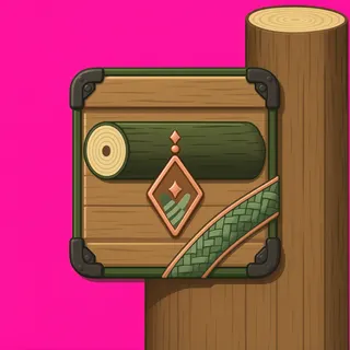 wood resource, plain design