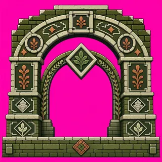 support arch, intact