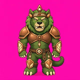 original adult beast enemy, facing north
