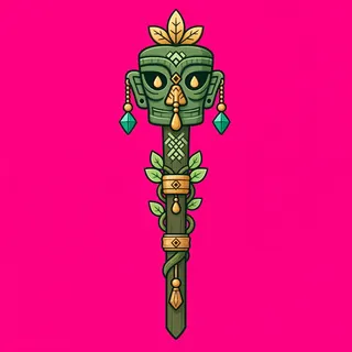 staff, rare accent design