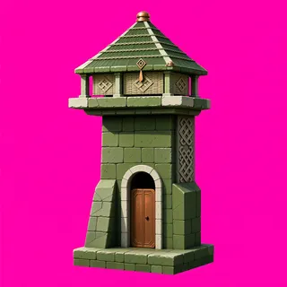 weathered watchtower