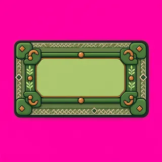 empty dialogue frame, normal state