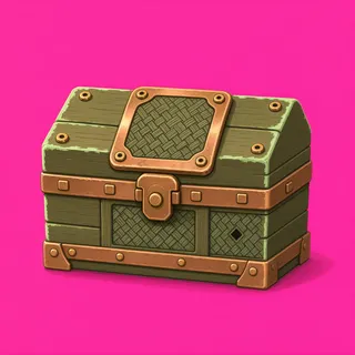 damaged storage chest