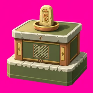 clean relic pedestal