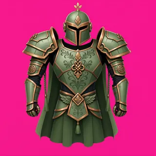 armor, ornate design