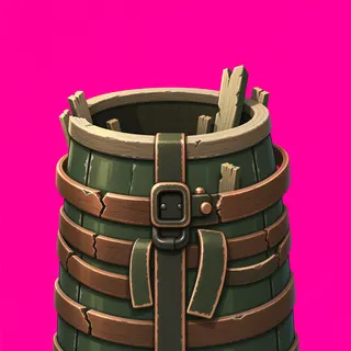 damaged barrel