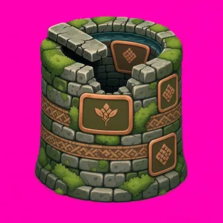 damaged well