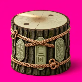 clean tree stump